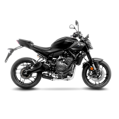 LV-10 FULL BLACK - YAMAHA MT-07 2021 - 2024